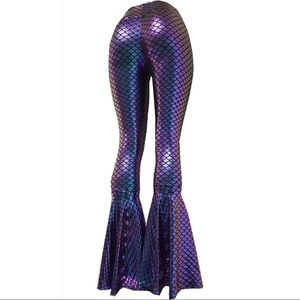 Mermaid leggings costume size small
